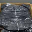 Garden Edging110ft Landscape Edging with 240 Spikes for Lawn 4 Inch Tall (110FT, Black)