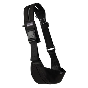 GOOSEKET 365 Toddler Carrier, 100% Cotton, Lightweight, Easy-to-USE, Portable, Suitable from 6-48 Months, Supports UP to 44LBS (Black