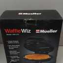 Mueller Heart 5 Waffle Maker, Waffle Iron, Adjustable Browning Control & Nonstick, Cool Touch Handle, Easy to Clean, Small Kitchen Appliances