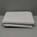 NICETOWN Natural Bedroom Full Blackout Linen Curtain Panels Set of 2, 52" by 72", Cold Reducing Thick Insulated Classic Grommet Blackout Draperies with White Thermal Insulated Liner for Windows