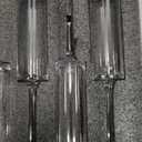 BACLIFE Crystal Champagne Flutes Set of 6 - Hand Blown Champagne Glasses With Long Stem - 6.5 oz Elegant Sparkling Wine Stemware - Unique Gift for Valentine's Day,Birthday,Wedding - Clear