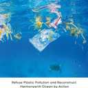 LainNeala Small Trash Bags 4 Gallon, 200 Count Small Garbage Bag Bathroom White Mini Trash Bag Trash Can Liners Unscented Garbage Bags for Bathroom Can