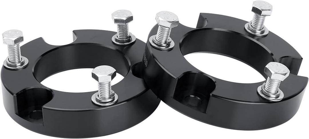 1.5" Front Leveling Lift Kits for 2005-2023 Tacoma, 2003-2024 4Runner, 2007-2015 FJ Curise 4WD, Dynofit Raise 1-1/2 Inch Strut Spacer Suspension Lift Spacers, Set of 2Pcs Shock Absorber Spacers