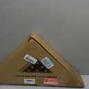 Flag Case for Burial Flag Glass Front, Brown Wood for 5'x 9.5' Funeral Flag