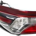 Outer Tail Light Driver Side Compatible with Camry LE SE 2021 2022 Halogen Rear Brake Lamp Taillight 8156006A20 TO2804159 (Left)