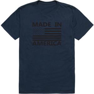 Rapiddominance America Basic Tees (Large, Navy)
