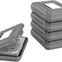 ORICO External Hard Drive Case for 3.5 Inch HDD/SSD 5 Packs Portable Hard Drive Carrying Protective Storage Box Anti-Static and Shockproof -PHX5S