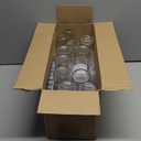 8oz Swing Top Glass Bottles - 12 Pack Flip Top Glass Bottle with Airtight Lid for Home Brewing, Fermentation, Beer, Vanilla Extract, Limoncelle, Kombucha, Kefir, Soda, Bonus Gaskets and Pourers