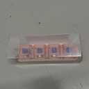 Keyboard Fidget Toy for Adults Keyboard Clicker with LED Light Keychain Fidget Stress Relief Sensory Toy (1 Piece)