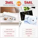 CAREGY 300 Pack Laminating Sheets, Holds 8.5 x 11 Inch Sheets,5 Mil Thermal Laminating Pouches,9 x 11.5 Inches Lamination Sheet Paper for Laminator, Clear, Letter Size, Office and School Supplies