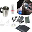 Headlight Restoration Kit, Car Headlight Glass Scratch Renovation Tool, Automobile Headlight Lens Polish Repair Tool with UV Block Coat to Remove Yellowing, Haze, Oxidation for Taillights, Foglights