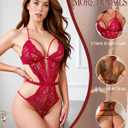 txsrbsj Sexy Lingerie for Women Lace Teddy Bodysuit Lingerie One-Piece High Cut Sex Women's Lingerie Outfits