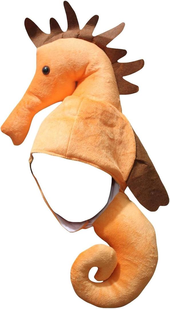 Petitebella Unisex Party Hats (One Size, Seahorse)