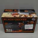 BLACK+DECKER 20V MAX Cordless Drill and Impact Driver, Power Tool Combo Kit with Battery and Charger (BD2KITCDDI)