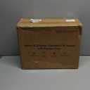 Weatherproof Heated Cat House for Outdoor in Winter, Heated Cat Bed Kitty Shelter with Cat Heating Pad, Insulated & Safe Escape Door, Warm House for Outside Stray Cat (Leaf Color, 12"x16"x16")