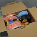 Cordless Car Buffer Polisher Kit for Dewalt 20V Battery(NO Battery),6 In Brushless Dual Action Random Polishing Machine , 8 Variable Speed 5500RPM, Orbital Polisher for Car Detailing,14Pcs Accessories