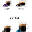 Nespresso Vertuo Coffee and Espresso Maker by Breville, Black with Aeroccino Milk Frother