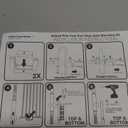 Deluxe Hole Free Post Style Gate Mounting Kit