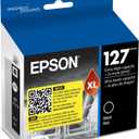 EPSON 127 DURABrite Ultra Ink Black Cartridge For NX-530, NX-625, WF-3520, WF-3530, WF-3540, WF-545, WF-60, WF-630, WF-633, WF-635, WF-645, WF-7010, WF-7510, WF-7520, WF-840, WF-845,Water Resistant