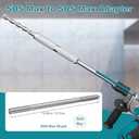 SDS Max to SDS Max Adapter with 12.48 Extension Shaft, Electric Extension Tool Kit for Rotary Hammer Adapted Tools, Drill Bit, Hole Saw