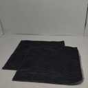 YCOLL Gray Pillow Covers 24x24 Set of 2 Velvet Striped Pattern - Soft Throw Pillows for Home Decor, Luxury Decorative Pillow Covers for Couch, Bed,Living Room