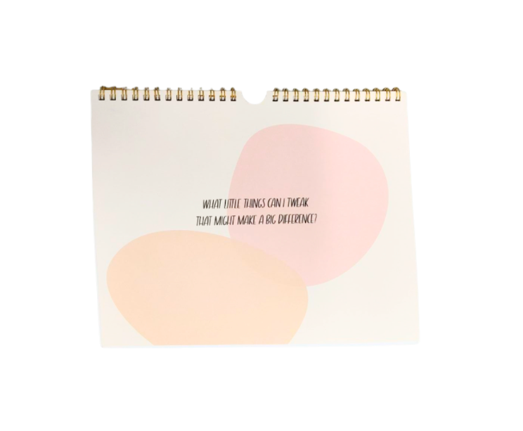 Habit Tracker Calendar, Habit Tracker Journal with Spiral Binding, 12 Months Undated Daily Weekly