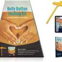 HSP Belly Button Healing Kit for Stress Relief, Pain Relief, Gut Health, and More Energy, Self-Acupressure Tool, Unlock Your Second Brain for a Healthy Life