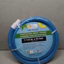 U.S. Pool Supply 1-1/2" x 25 Foot Professional Above Ground Swimming Pool Vacuum Hose with Swivel Cuff - Removable Cuff, Cut to Fit - Compatible with Filter Pumps, Filtration Systems, Chlorinators