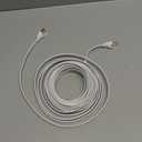 Jadaol Cat 8 Ethernet Cable 35 ft, 40Gbps 2000MHz Flat RJ45 S/FTP LAN Patch Cable, High-Speed Cat8 Network Cable for Router, Modem, Switch, Gaming Consoles, PC, Home Network & Streaming Devices, White