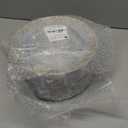 100 PCS Clear and Gold Plastic Plates for 50 Guests, Clear Disposable Plates Include 50 PCS Dinner Plates, 50 PCS Dessert Plates for Party, Wedding and Graduation