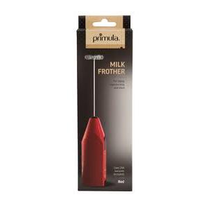 Primula Milk Frother Red