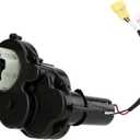 Drive Side Gearbox 12 Volt Motor for Kid Trax Kids Ride On Power Car Wheels Dodge Police Car Ram 3500 Dually VW Beetle Mercedes ML Marvel Halk UTV