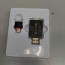 Wireless CarPlay Adapter, 2025 Upgraded 2-in-1 Mini Size CarPlay & Android Auto, Convert Wired to Wireless with USB & Type-C, Plug & Play, Stable Control & No Delay Car Play with iPhone & Android