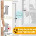 Home Security Door Reinforcement Lock for Children and Senior Premium Interior Door Latches with Alarm for Interior Doors to Defend Your Home