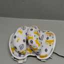 KAKIBLIN Baby Head Neck Support Pillow, 2 in 1 Banana Neck Pillow for Babies, Travel Pillow for Stroller Neck Support for Newborn, Adjustable Baby Pillow for Head (Yellow Fox)