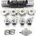 DQ250 02E Automatic Transmission 6 speed Solenoids kit Compatible with Audi Skoda VW Seat