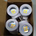 4-Pack Plug-in Dimmable Night Lights with Light Sensor, 4000K Cool White Adjustable Brightness 0-200 LM, Auto On/Off at Dusk & Dawn, for Bathroom, Hallway, Staircase