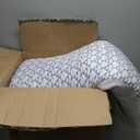 Shredded Memory Foam Cooling Soft Bamboo Viscose Pillows King Set of 2, Adjustable Hypoallergenic Hotel Quality Bed Pillows for Back, Stomach and Side Sleeper, Oeko-TEX Certified