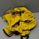 Dog Raincoat: Dog Rain Jacket with Reflective Harness & Removable Hood | Waterproof Dogs Rain Coat Poncho for Large Medium Small Dogs Puppies (Yellow - XL)