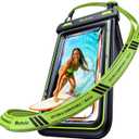 Rorhxia [Enhanced Waterproof Freedom] IP68 Waterproof Phone Pouch Double Space, Floating Waterproof Phone Case with Lanyard Dry Bag for iPhone 17 Pro Max 16 15 S26 S25 Travel Beach & Water Adventures