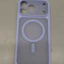 TOCOL for iPhone 17 Pro Max Case, Full Camera Protection, Built-in Magnetic Ring, Compatible with Magsafe Charger, Translucent Matte Phone Case for iPhone 17 ProMax 6.9 inch (Light Blue)