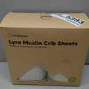 KeaBabies 2-Pack Muslin Crib Sheets for Boys, Girls - 100% Organic Cotton Fitted Baby Crib Mattress Sheet, Soft Breathable Standard Toddler Bed Cover Bedding Set, Neutral, Durable 52x28 (Greige)