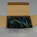 Joiedomi Multicolor Christmas String Lights,100 Count 21.4FT Christmas Fairy Tree Lights Plug in for Indoor Outdoor Xmas Decorations Patio Holiday Theme Party Yard House,Green Wire