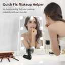 Mini Handheld Fan,USB Rechargeable 3 IN 1 Personal Cooler Fans with Power Bank,LED Flashlight,Small Foldable Portable Pocket Fan-Travel & Emergency Essentials for Outdoor Black