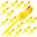 50 PCS Slingshot Chicken Rubber Chicken Game, Funny Stretchy Prank Gag Toys, Birthday Goodie Bag Filler, Classroom Prizes Party Favors Activity Gift