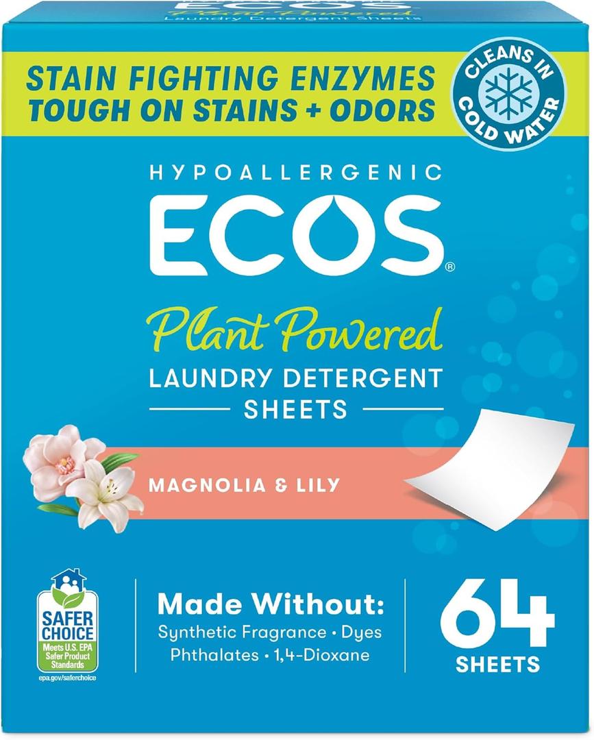 ECOS Laundry Detergent (64 Count (Pack of 1))
