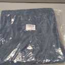 Pack of 2, Blue Chenille Throw Pillow Covers 24x24 Inch Decorative Pillowcase Boho Farmhouse Cushion Covers Soft Couch Cushion Case for Couch Sofa Bedroom Living Room