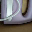 Lord Eagle Hand Mixer Electric Handheld 400W, 5-Speed Lightweight Kitchen Mixer with Storage Case, 5 Stainless Steel Attachments for Baking Cake Egg Cream Food Beater, Turbo+Eject Button, Purple (General)