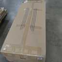 Serta Vail 86" Convertible Sleeper Sofa, Queen Size, Wall-Hugging Dreamglide Mechanism, Dreamcoil Comfort, Boucle Fabric, Ivory