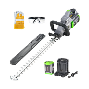 26-Inch Hedge Trimmers Cordless with Battery 60V Electric Bush Trimmer 2.5Ah Battery Power Heavy Duty Hedge Trimmer Brushless|Dual Action Steel Blades|1" Cutting Capacity for Shaping Hedges Shrubs